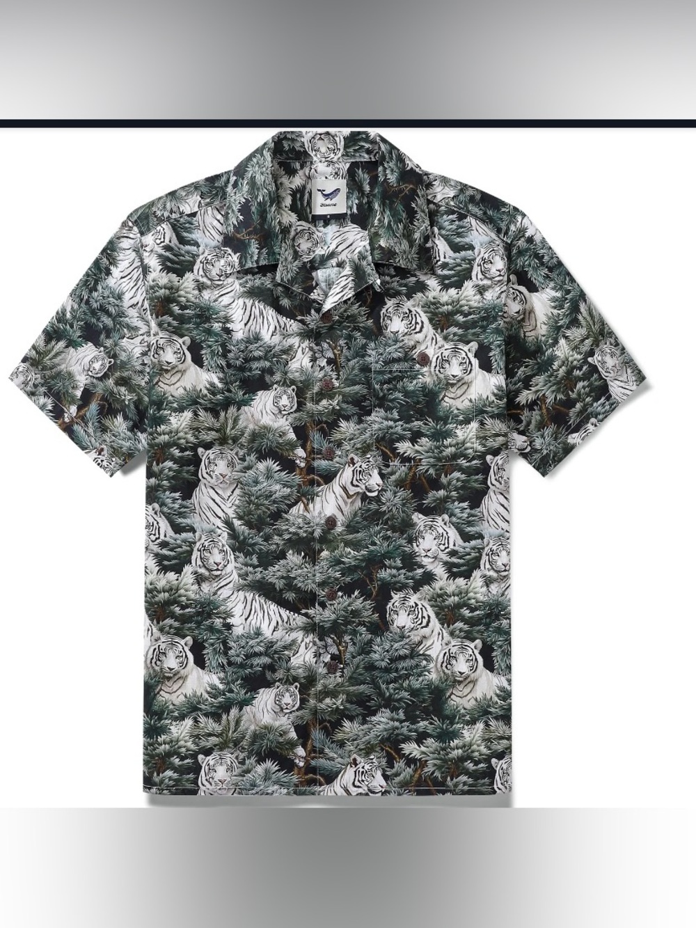 NWT Hawaiian Shirt For Men Mighty Beast Shirt 100 % Cotton